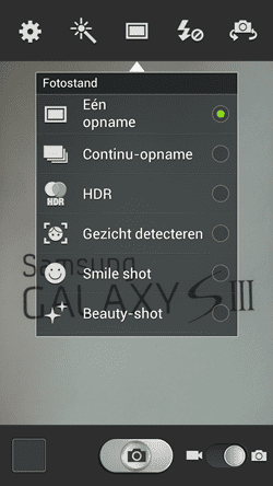 Android fotostand-scherm